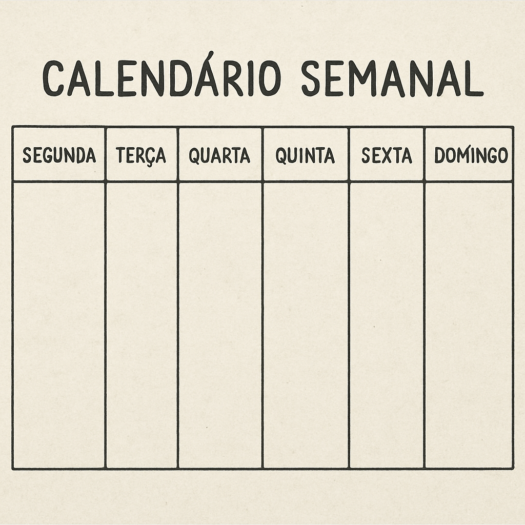 Calendario semanal